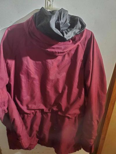 Cabelas size medium tall maroon Jacket full zipper - Thumbnail 4