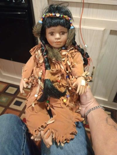 INDIAN PORCELAIN DOLL - Spring Hill, Florida