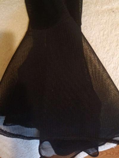 black mesh cover up - Thumbnail 2