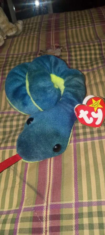 1997 hissy beanie babie limited edition original - Thumbnail 2