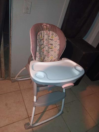 Babygirl Feeding Highchairs - Thumbnail 2