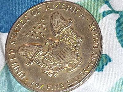 dollar silver coin - Thumbnail 2