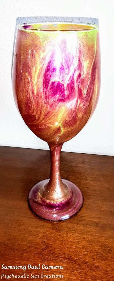 Custom Created Wine Glasses by the Pair - Thumbnail 5