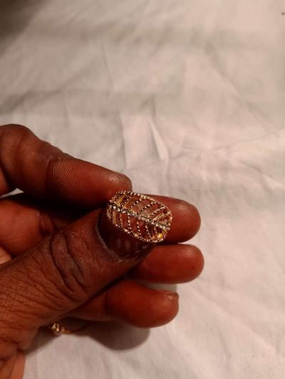 ladies rings gold costume - Thumbnail 3