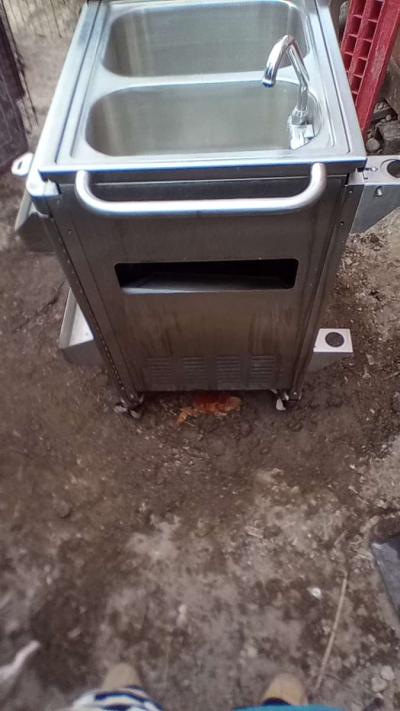 stainless steel small sink - Thumbnail 2