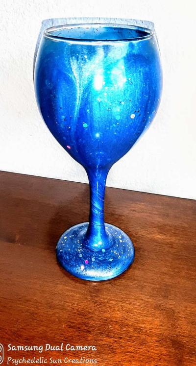 Custom Created Wine Glasses by the Pair - Thumbnail 2