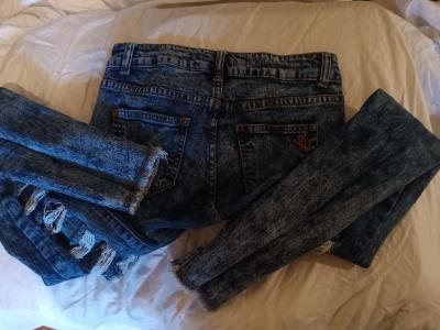 ladies ripped jeans cute - Thumbnail 4