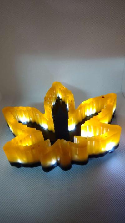 homemade resin light up ashtray - Thumbnail 2
