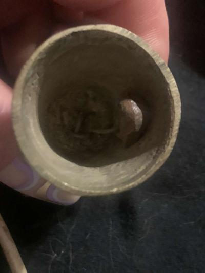 Indian brass bell - Thumbnail 2