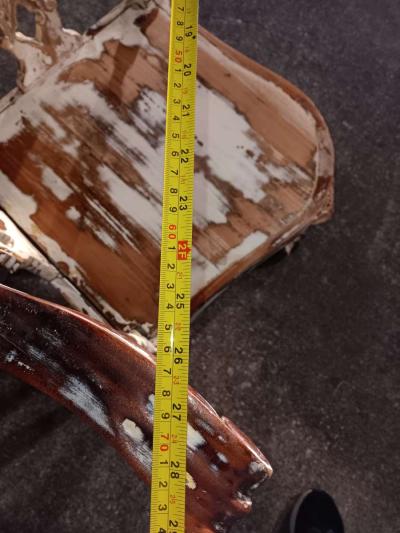 Is solid wood corner chair - Thumbnail 2