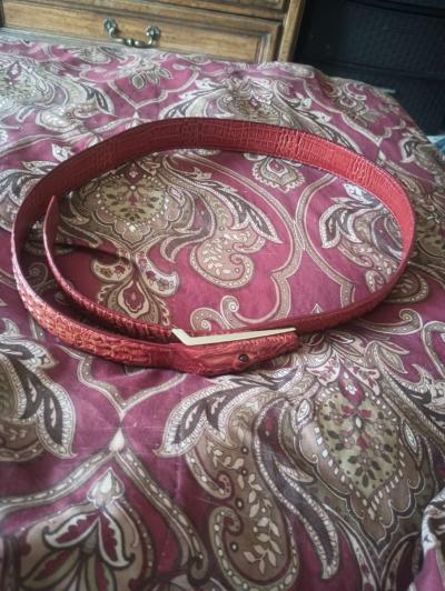 Brown Alligator belt for a man - Stockton, California
