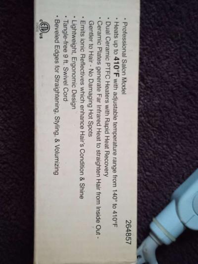 Ceramic Straightening Flat Iron - Thumbnail 6