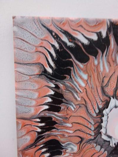 Arylic Painting on a 12 inch x 12 inch x 1 inch canvas - Thumbnail 4