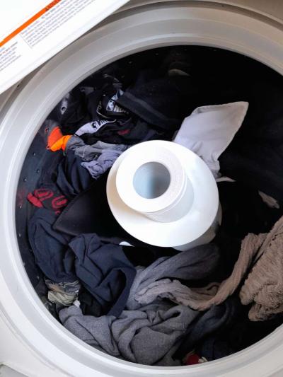 WASHER GENERAL ELECTRIC WHITE ON WHITE JUST LIKE BRAND NEW - Thumbnail 3