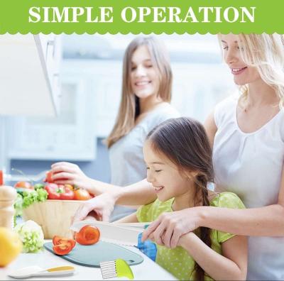 5 pcs kitchen cooking set for toddlers and kids safety knive - Thumbnail 6