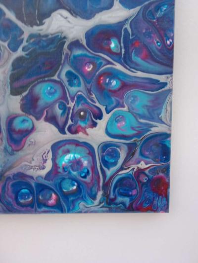 Acrylic Painting on a 12 inch x 12 inch x 1 inch canvas - Thumbnail 3