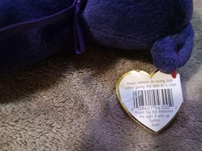 Rare Beanie Baby Princess Diana With Tag Errors - Thumbnail 6