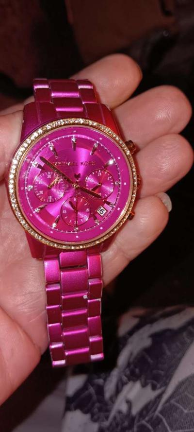 Michael kors pink watch - Thumbnail 2