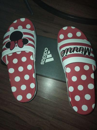 Minnie mouse slides size 11 new in box Adidas - Thumbnail 3