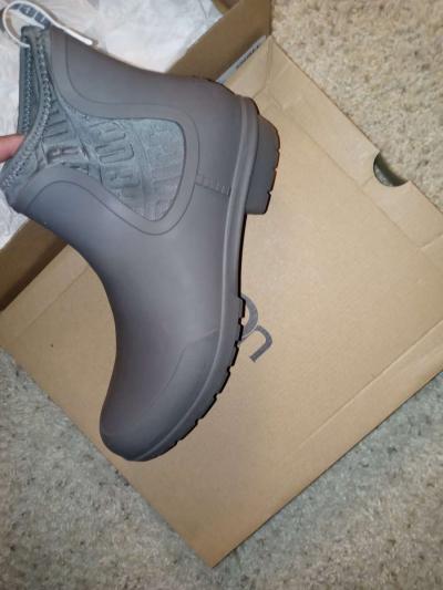 Gray UGG Rain Boots OBO and its yours - Thumbnail 4