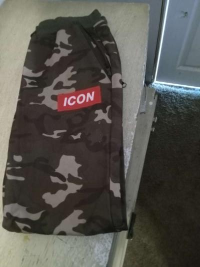 Mens Prime Camo Fleece Joggers - Thumbnail 2