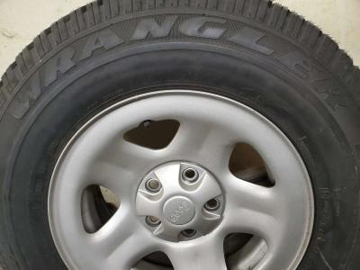 Jeep Wheel With New Goodyear Wrangler 21575 R15 Tire - Thumbnail 3