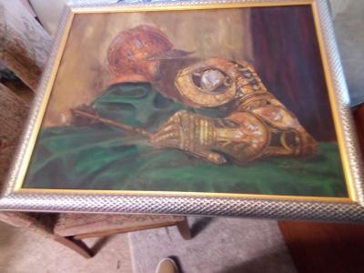 Rare vintage painting - Thumbnail 4