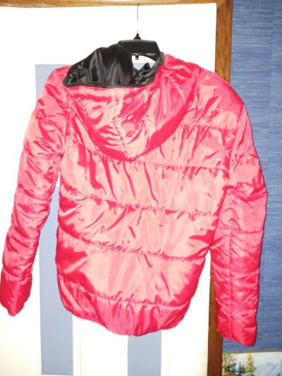 Red Puffer Coat - Thumbnail 2