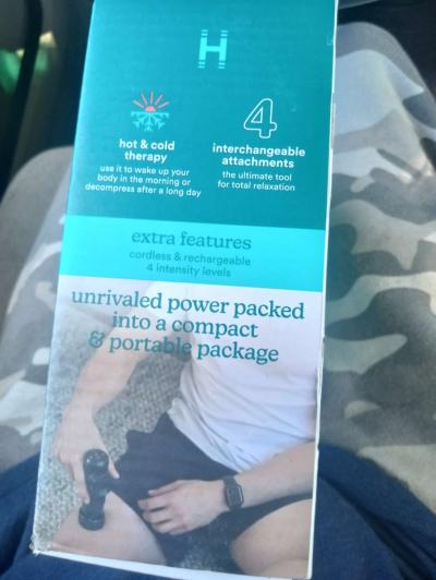 Homedics compact hot and cold percussion massager - Cypress, Texas