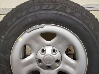 Jeep Wheel With New Goodyear Wrangler 21575 R15 Tire - Thumbnail 2