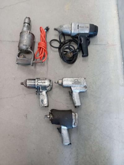 lot of 3 BD and Miller falls duty Air tools - Thumbnail 2
