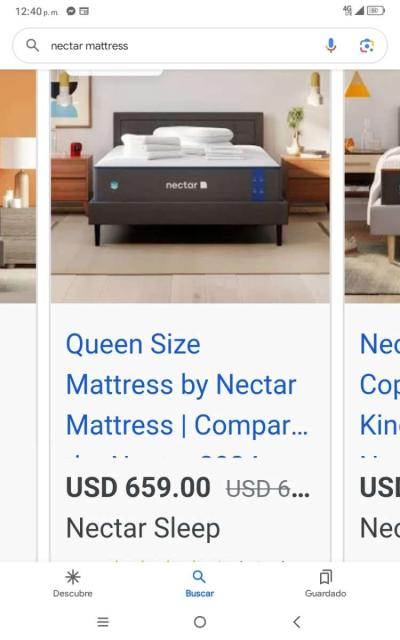 Queen Size Mattress Nectar - Thumbnail 2