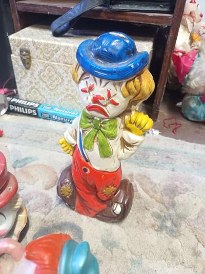 vintage porcelain clowns - Thumbnail 6