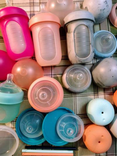 Interchangeable Boon Nursh baby bottles and sippy cup access - Thumbnail 3