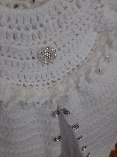 baby christening dress - Thumbnail 3