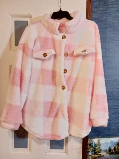 Pink Fuzzy Jacket