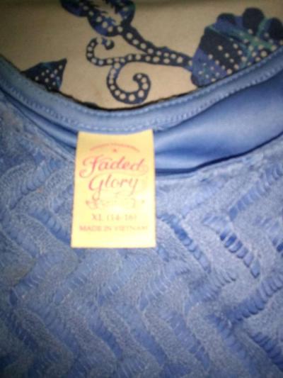 FADED GLORY SUN DRESS SIZE XL - Thumbnail 3