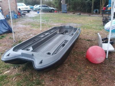 pond prowler flat bottom boat - Thumbnail 3