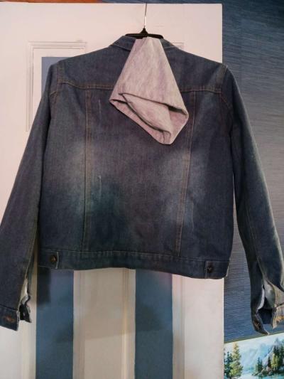 Ladies Lined Jean Jacket - Thumbnail 2