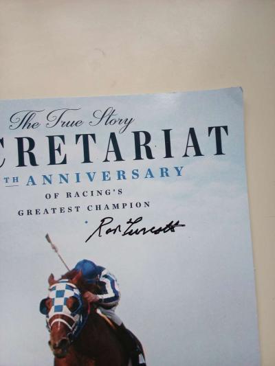 Secretariat 50 th anniversary book and pin - Thumbnail 2