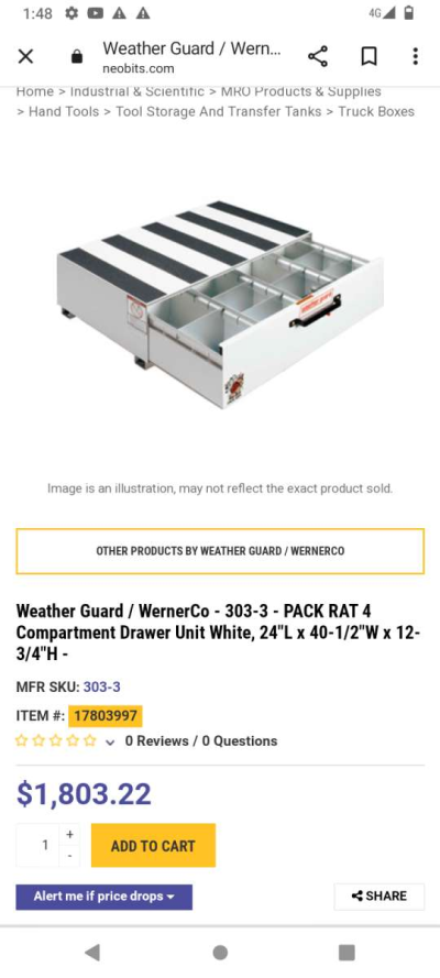 weather guard tool box - Thumbnail 2