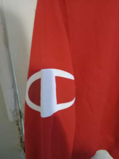 Mens XS Red Champion Sweatshirt - Thumbnail 2