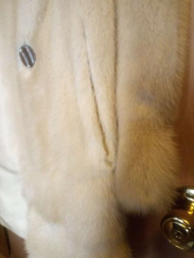 Mink vintage short coat - Thumbnail 3