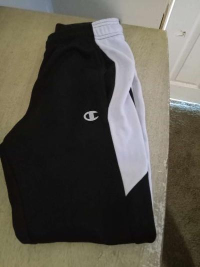 Mens Small Champion Fleece Joggers - Thumbnail 2