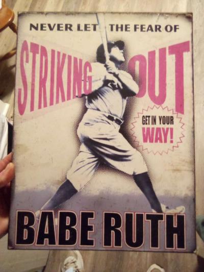 Babe Ruth poster