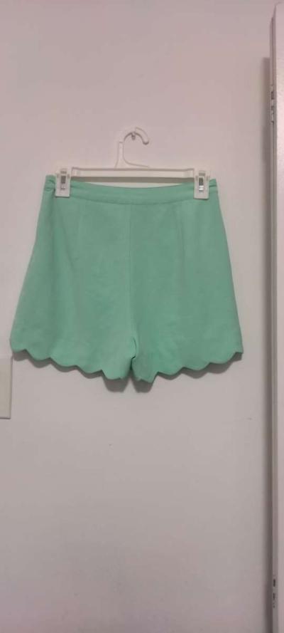 Double Zero Mint Scalloped Shorts - Los Angeles, California
