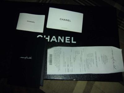 New Chanel Calfskin Mesh and Suede Calfskin White Shoes - Thumbnail 3
