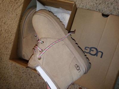 Brown Pink UGG Boots OBO and its yours - Thumbnail 3