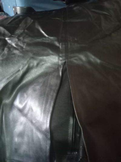 woman leather skirt - Thumbnail 2