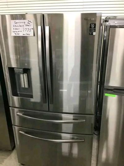 Samsung stainless steel 4 door refrigerator - Thumbnail 3